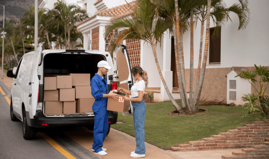Interstate moving services